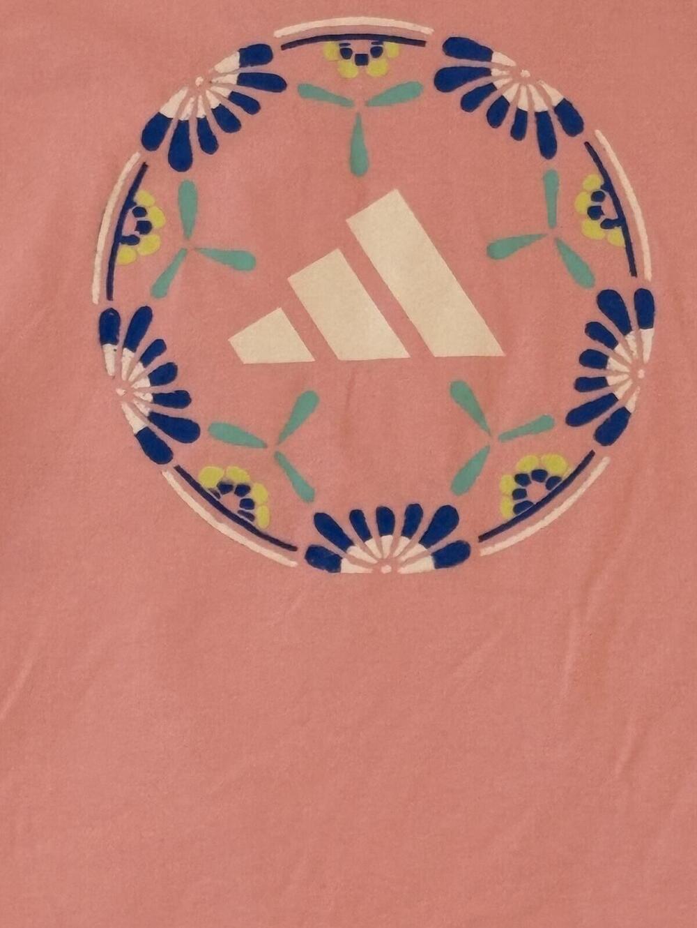 adidas Pink Graphic Logo T-Shirt with Tags - Picture 15 of 15